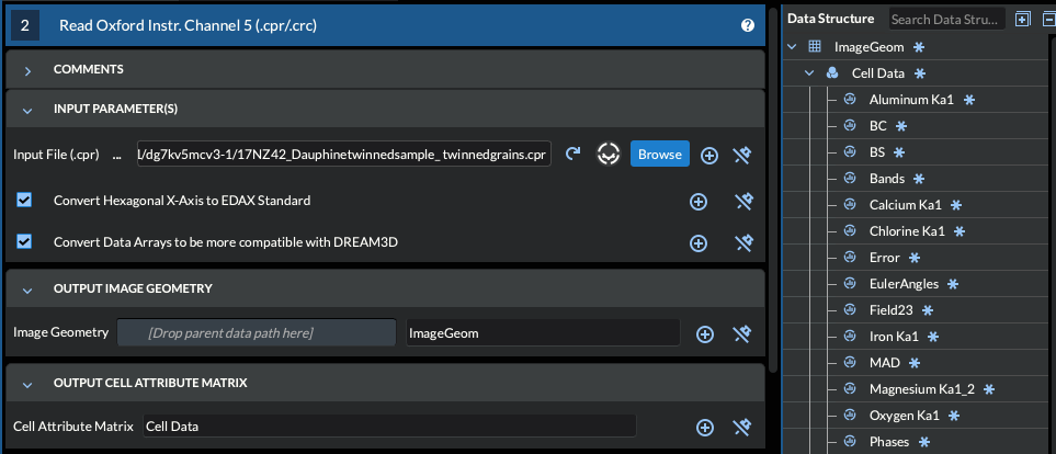 Oxford Channel 5 Binary File Reader