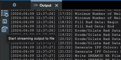 Stream Log File