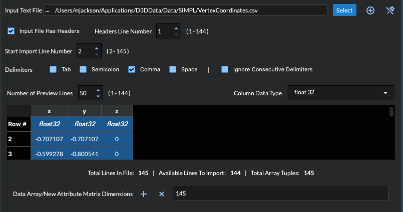 Import CSV File Improvements