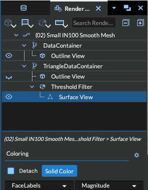 Visualization Treeview Breadcrumbs