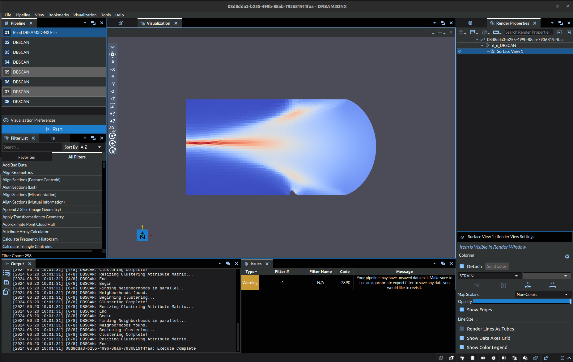 STRAIN Array Visualization