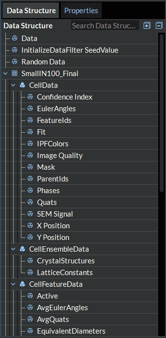 DataStructure Tab