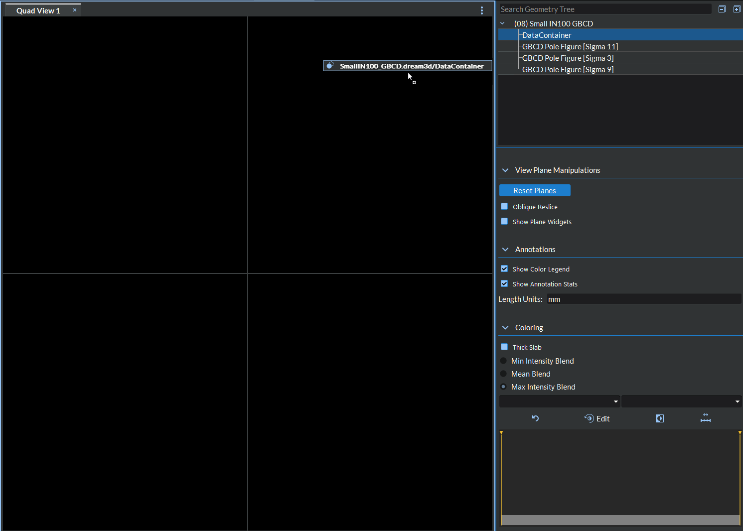 Dragging a Geometry from the Browser into the Views