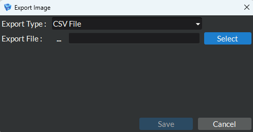 Export CSV File Tab
