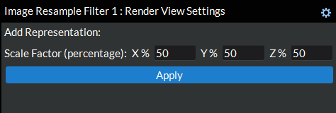 Image Resample Filter Properties