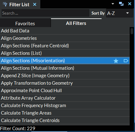 Add Filter To Favorites