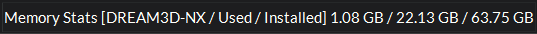 Memory Stats Bar