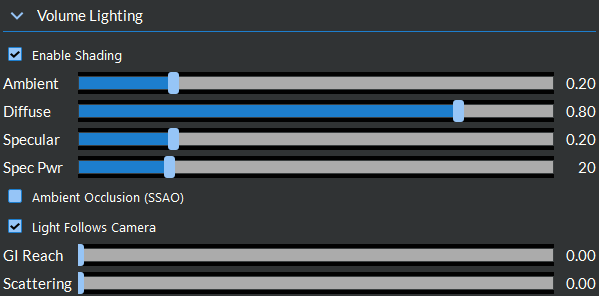 Volume Lighting Section
