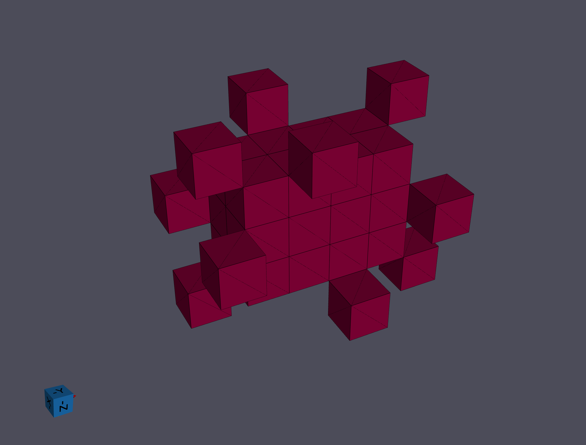 Shared Edges - Neighbor Scheme = "All Connected"
